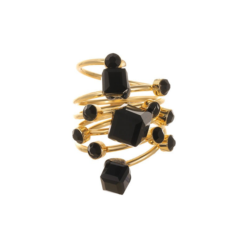 versize Multi Stone Rings