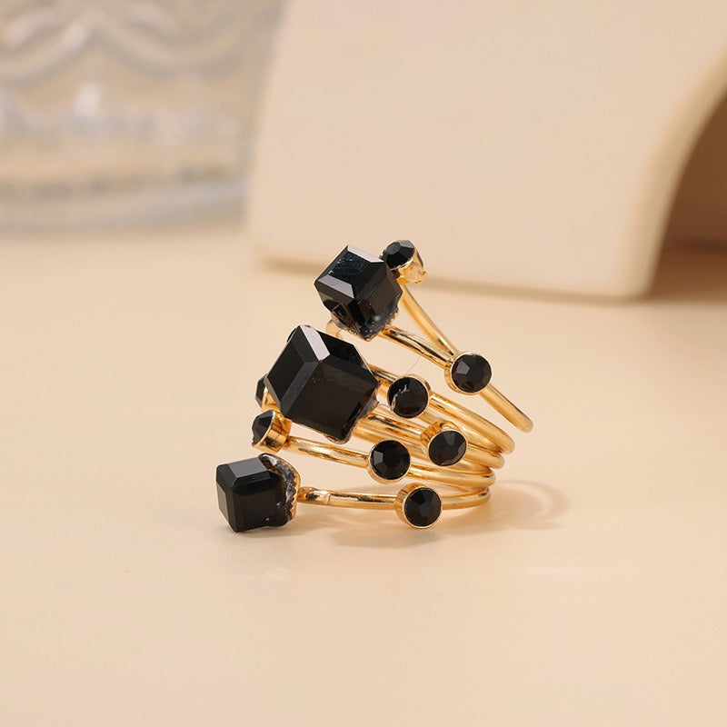 versize Multi Stone Rings