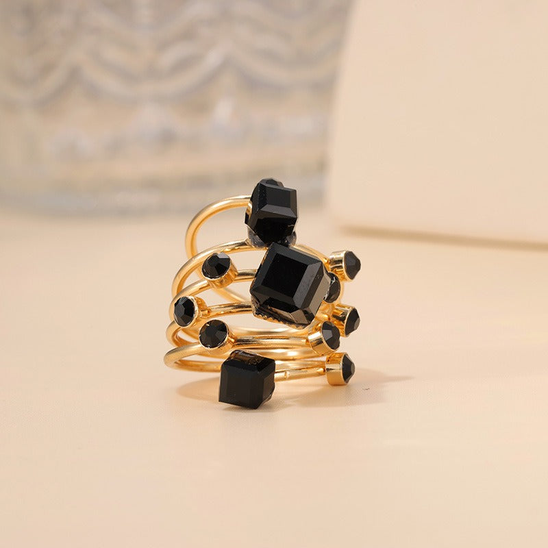 versize Multi Stone Rings