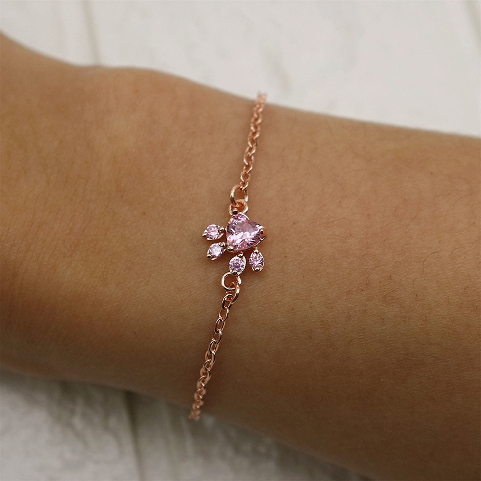 New Fashoin Bracelet Jewelry Tassut Cat Dog Paw Claw Bracelet Lovely Animal Bracelets for Women pulseras