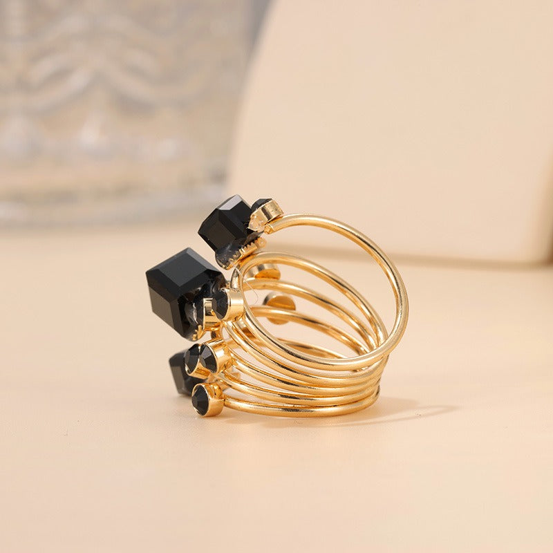 versize Multi Stone Rings