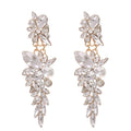 New Colorful Long Rhinestone Earrings High Quality Crystal Drop Earring Luxury Earing for Women Jewelry Accessories Gift