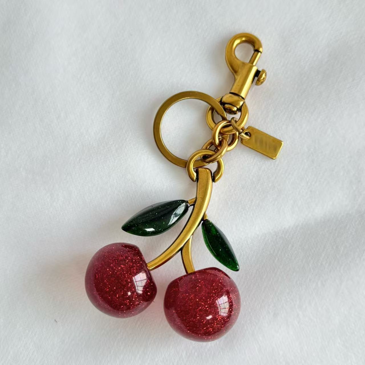 Cherry Apple Keychain Women's Bag Pendant