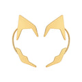 Earrings For Women Fashion Jewelry  Femme Plated Gold Color Earings Ear Cuff