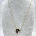 Titanium Steel Beetle Necklace Forest Story Jewelry
