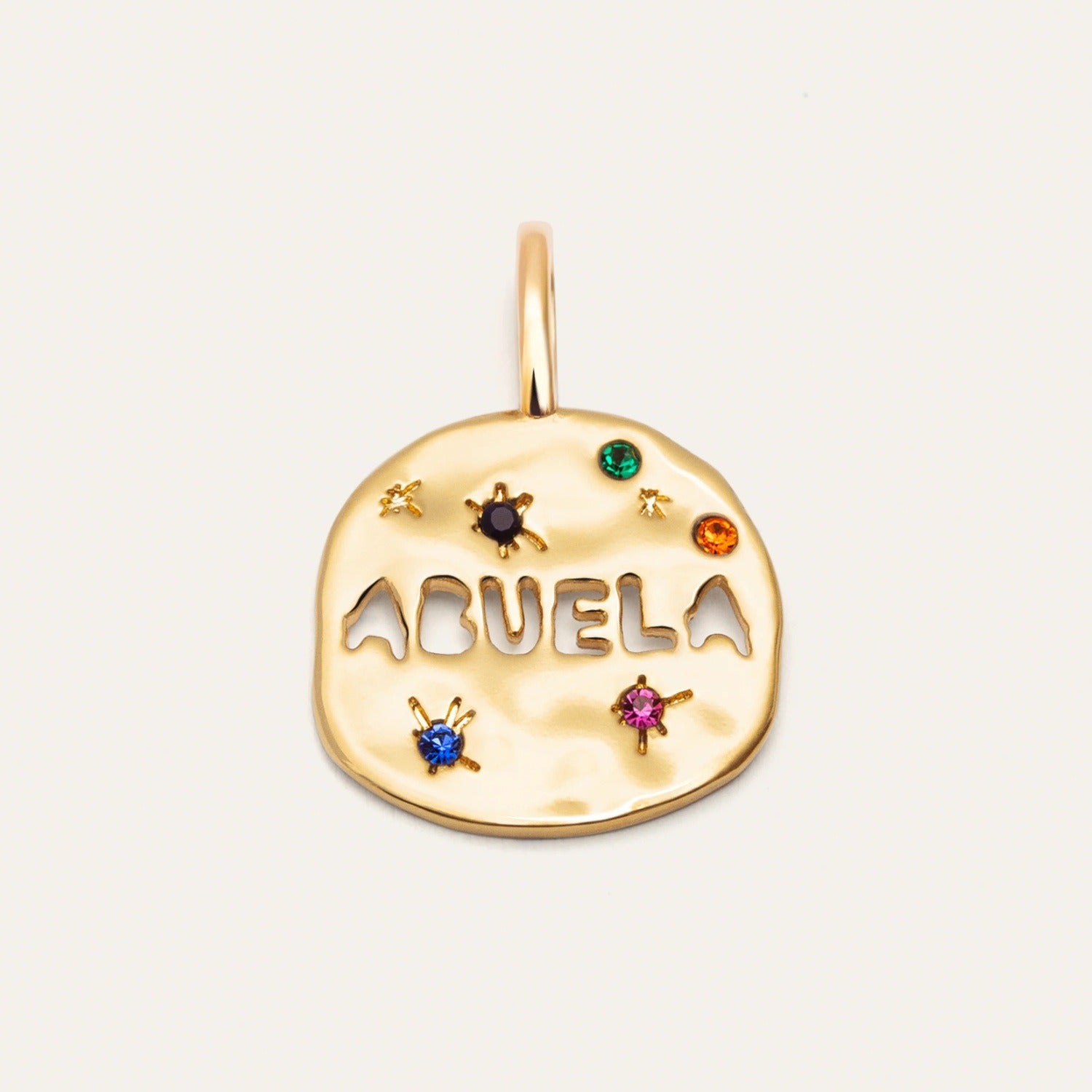 Irregular circular necklace