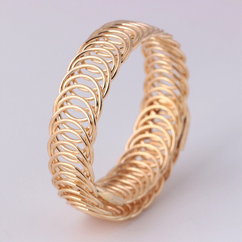 L001 European Punk  Adjustable Open Bracelets & Bangles Women Sexy New Fashion Charm pulseras Metal Braided Party Jewelry Gifts