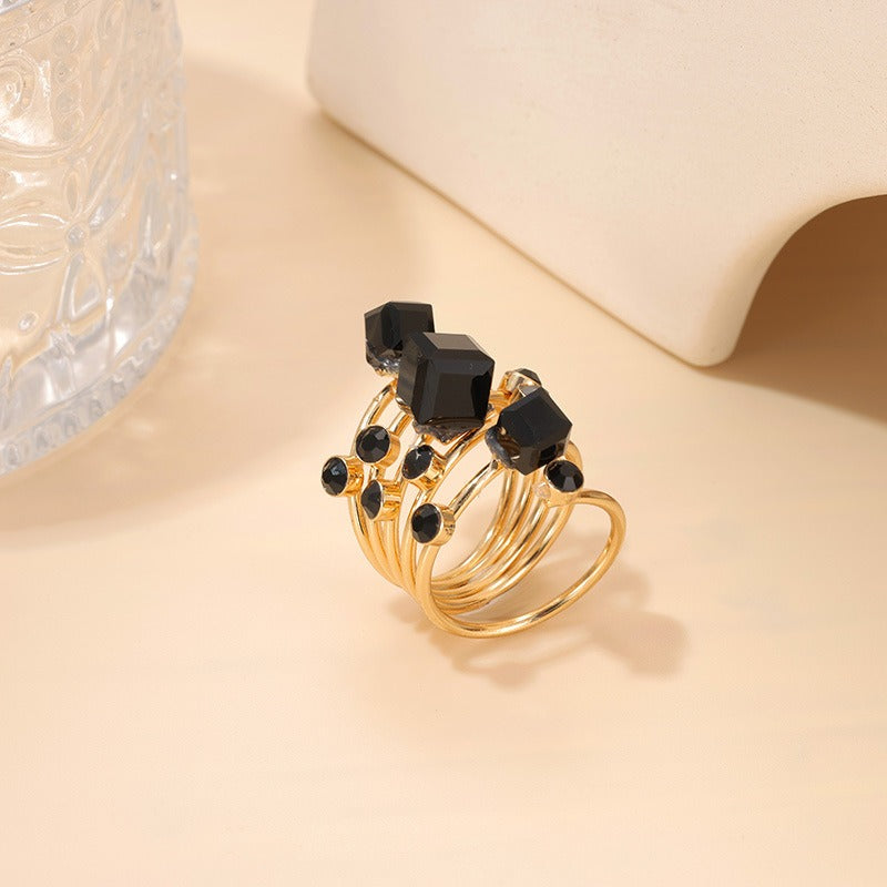 versize Multi Stone Rings