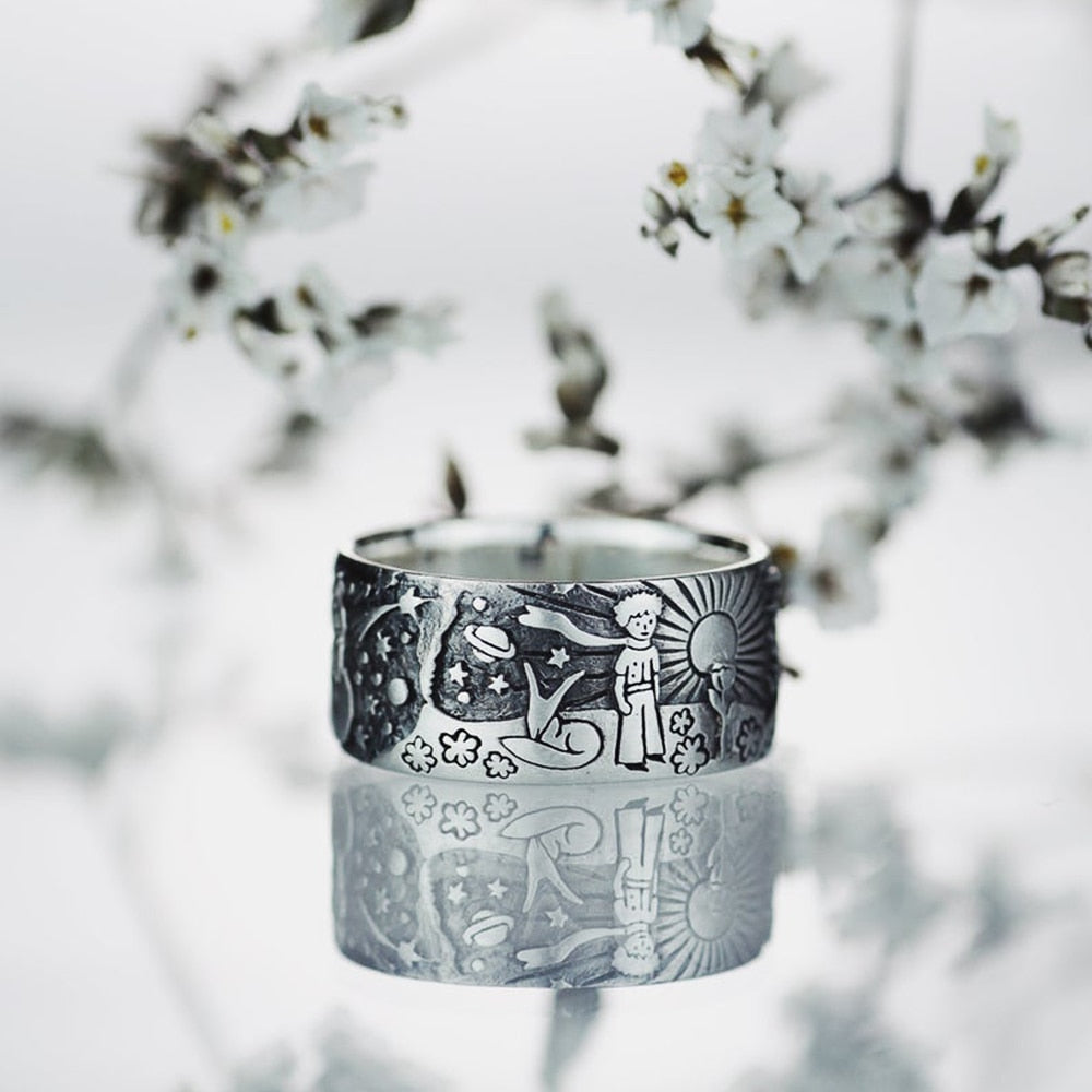 Fashion Engraved Finger Rings for Women/Men Retro Hiphop Party Personality Accessories Metallic Punk Unisex Rings Jewelry